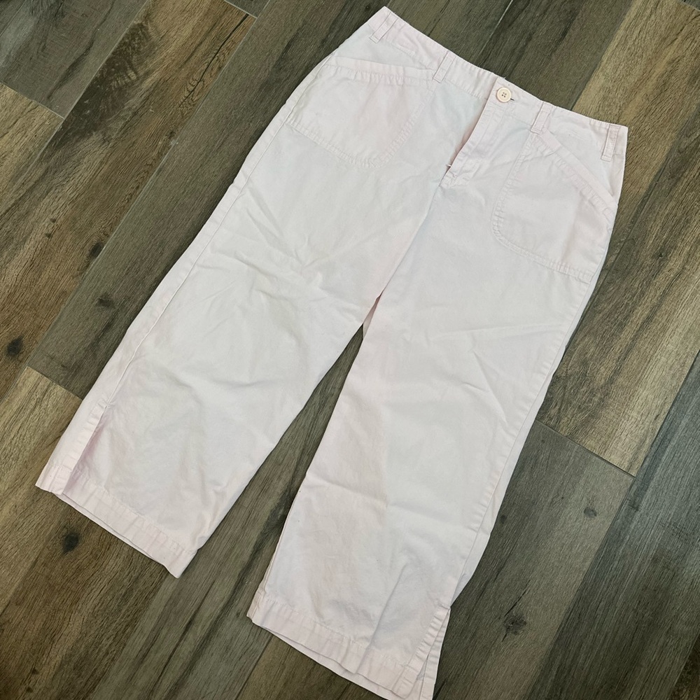French Cuff Soft Pink Trousers